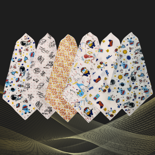 JL-1220 KIDS PRINTS - PREMIUM COTTON HANKIES FOR KIDS - Image 2