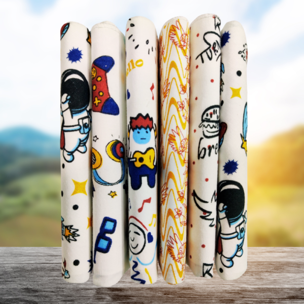 JL-1220 KIDS PRINTS - PREMIUM COTTON HANKIES FOR KIDS - Image 3