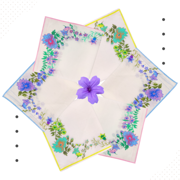 JL-1280-LP-F PREMIUM HANKIES FOR LADIES